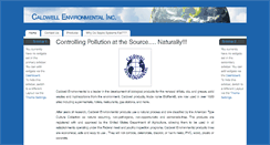 Desktop Screenshot of caldwellenvironmental.com
